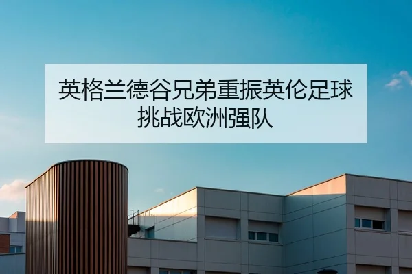 英格兰德谷兄弟重振英伦足球 挑战欧洲强队